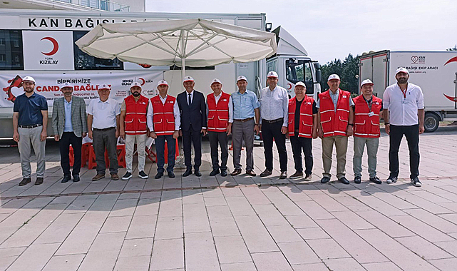 Samsun'da kan bağışı kampanyası 