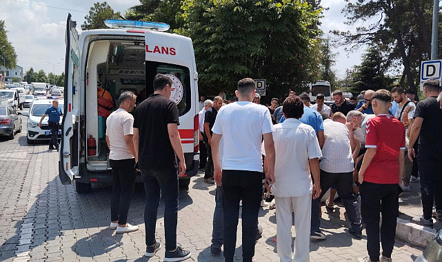 Samsun'da kazara kendini vurdu