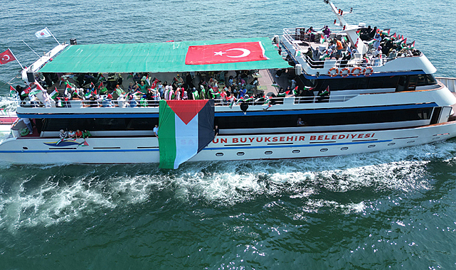 Samsun'da maliyeti 100 bin lira olan Gazze'de Temiz Su Dağıtımı projesi 