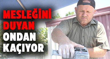 Samsun'da Cengiz Top mesleğinin zorluğunu anlattı