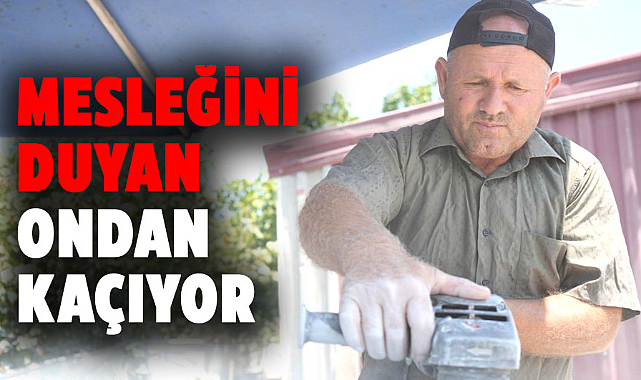 Samsun'da Cengiz Top mesleğinin zorluğunu anlattı