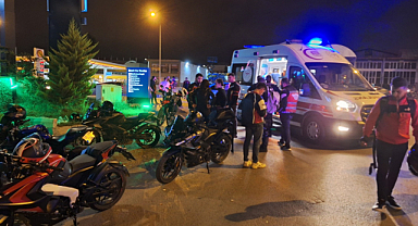 Samsun’da motosiklet kazası