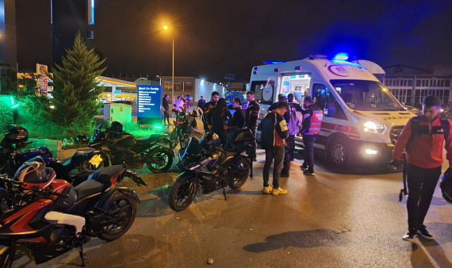Samsun’da motosiklet kazası