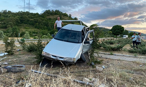 Samsun'da trafik kazası: 2'si ağır 9 yaralı