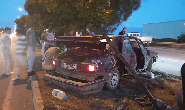 Samsun'da trafik kazası: 5 kişi yaralandı