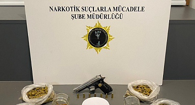 Samsun'da uyuşturucu operasyonu: 400 gram skunk ele geçirildi