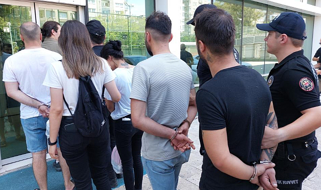 Samsun'da uyuşturucuya 5 gözaltı