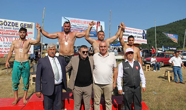 Samsun'da Yayla Şenlikleri'nde başpehlivan Fatih Kanbur oldu