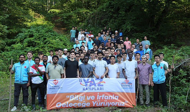 Samsun TDV Yaz Kampında 111 öğrenciyi ağırladı 