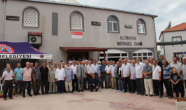 Samsun'un Bafra ilçesinde Merkez Cami'nin restorasyon çalışmaları bitti