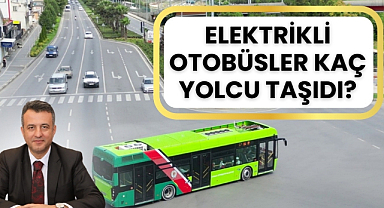 Samsun'un yeşil ulaşım atağı: Elektrikli otobüsler kaç yolcu taşıdı