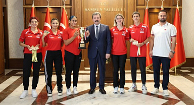 Samsun Valisi Orhan Tavlı’ya çok özel ziyaret