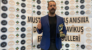 Samsunlu polis 'Türkiye'nin en iyi bilimkurgu yazarı' seçildi