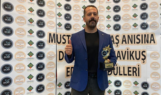 Samsunlu polis 'Türkiye'nin en iyi bilimkurgu yazarı' seçildi