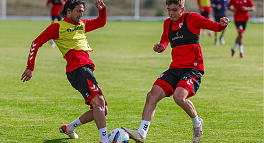 Samsunspor'dan 11'e 11 antrenman maçı