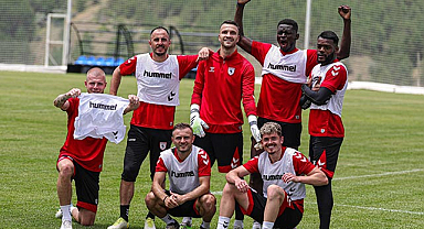 Samsunspor'un kampı moralli geçiyor