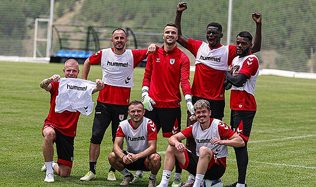 Samsunspor'un kampı moralli geçiyor