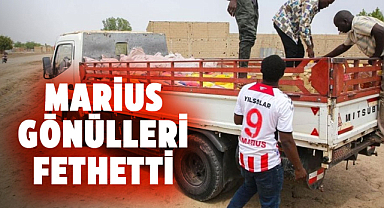 Samsunsporlu Marius gönülleri fethetti