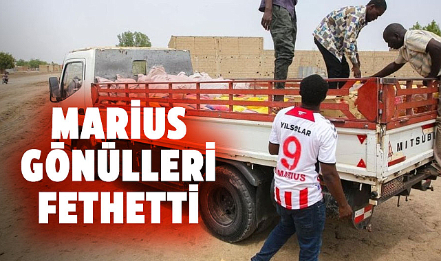 Samsunsporlu Marius gönülleri fethetti