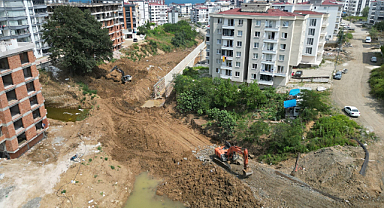 Sazak Deresi ıslah ediliyor