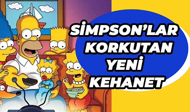 Simpsonlar yine korkuttu