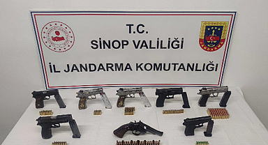 Sinop'ta jandarmadan maganda operasyonu