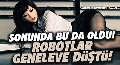 Sonunda bu da oldu! Robotlar geneleve düştü
