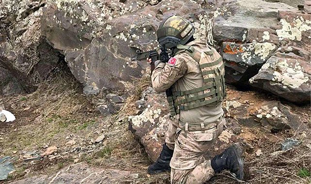 Suriye'nin kuzeyindeki Fırat Kalkanı bölgesinde 2 PKK/YPG’li terörist öldürüldü