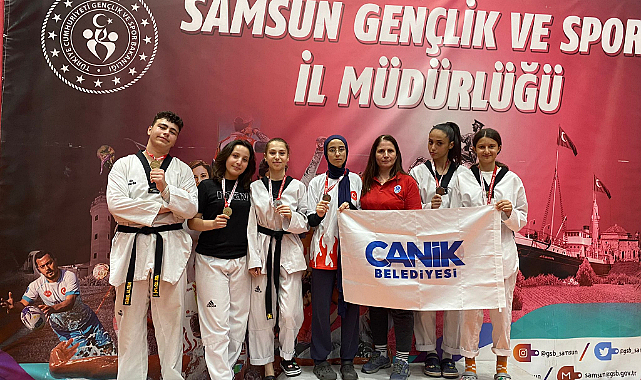 Taekwondo'da Canik rüzgarı 