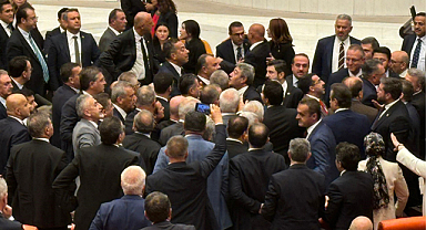 TBMM'de sokak hayvanlarıyla ilgili yasa teklifi görüşmeleri sırasında arbede yaşandı