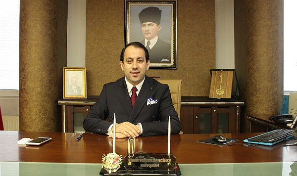 Tekkeköy Kaymakamı Enver Hakan Zengince görevine başladı