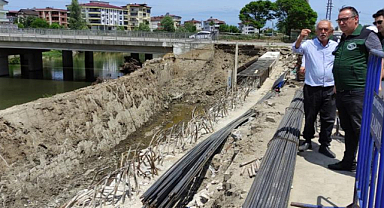 Terme Çayı ıslah ediliyor