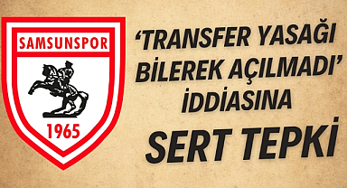 Yüksel Yıldırım transfer yasağının bilerek açılmadığı iddialarına ateş püskürdü
