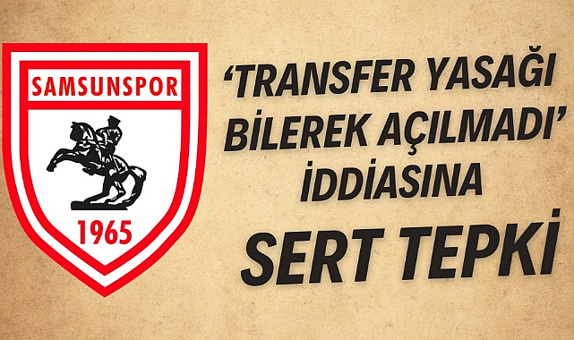 Yüksel Yıldırım transfer yasağının bilerek açılmadığı iddialarına ateş püskürdü