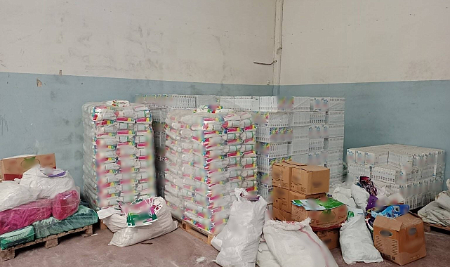 1 milyon lira değerinde sahte deterjan ele geçirildi