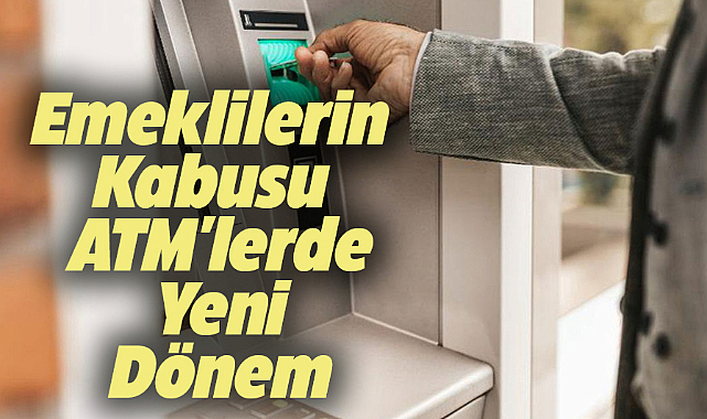 20 bin TL'nin altındaki para çekme işlemleri artık sadece ATM'lerden