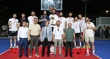 Samsun'da 3x3 Basketbol turnuvası sona erdi