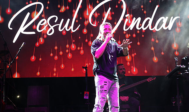 Amasya'da Resul Dindar sevenleriyle buluştu