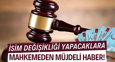Anayasa Mahkemesi isim değişikliği talebinin reddedilmesini hak ihlali saydı