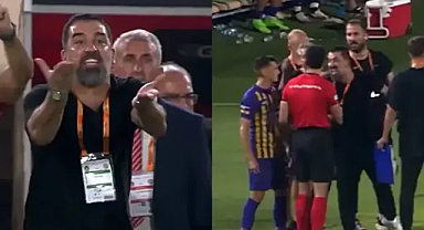 Arda Turan, ilk maçından kırmızı kart görüp ihraç edildi