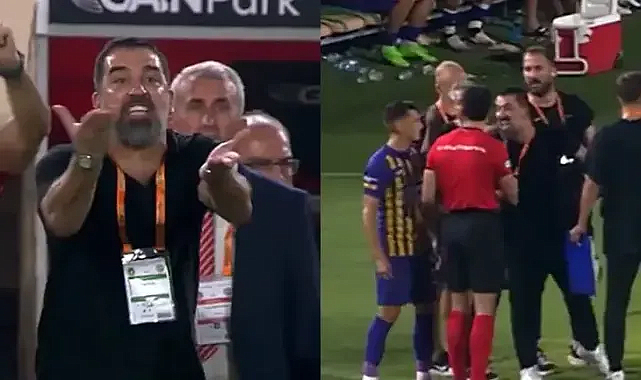 Arda Turan, ilk maçından kırmızı kart görüp ihraç edildi
