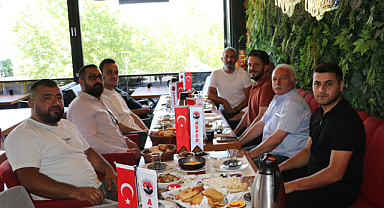 ASFED Havza Gençlik Kolları Yönetimi kahvaltı programında buluştu