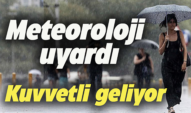 Batı Karadeniz'e yağış alarmı