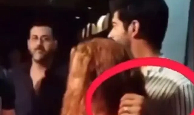 Burak Özçivit hayranına yaptığı hareketle gündem oldu! ‘Saçını okşuyor’