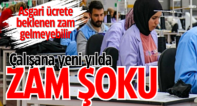 Çalışana yeni yılda zam şoku