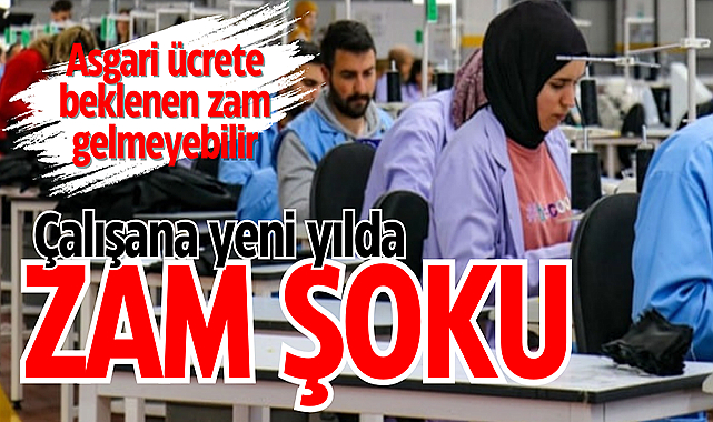 Çalışana yeni yılda zam şoku