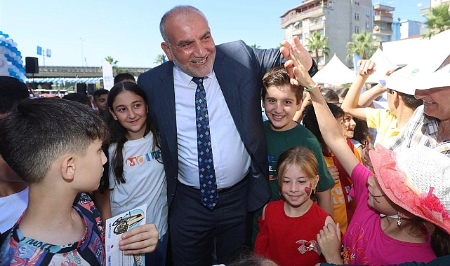 Canik’te çocuklar için ödül töreni heyecanı