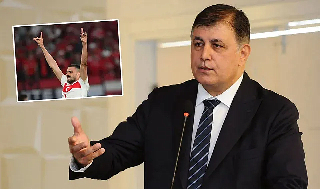 Cemil Tugay’dan sert açıklama: Bozkurt işareti yapan futbolcu heykeli yapmayız 