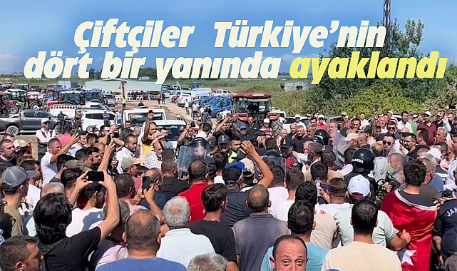 Çiftçiler düşük fiyatlarla alımlara karşı savaş açtı