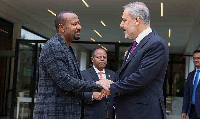 Dışişleri Bakanı Fidan, Etiyopya Başbakanı Ali ile görüştü